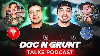 "DOC -N- GRUNT TALKS" LIVE PODCAST (SEASON 2, EP.3) | MILITARY LIVESTREAM