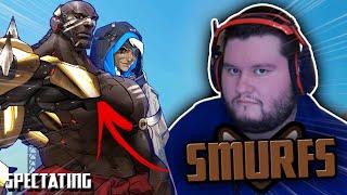 I spectated a Bronze Overwatch game that was RUINED by smurfs!!