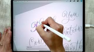 How to Import PDF into Procreate (Calligraphy Skool Worksheets)