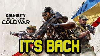 Black Ops Cold War is BACK