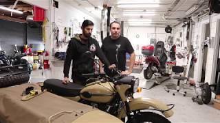 Ural Motorcycle Parking Brake Adjustment