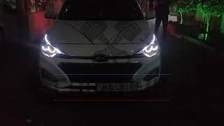 i20 elite custom modified projector Headlamps