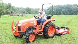 #50 L2501 Field Mowing With Woods BrushBull