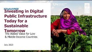 Investing in Digital PubIic Infrastructure Today for a Sustainable Tomorrow