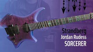 Strandberg JR Sorcerer, Jordan Rudess guitar with Sustainiac pickup.