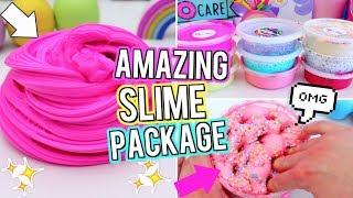 HUGE SLIME PACKAGE UNBOXING! Is it worth the MONEY? Testing Instagram Slime I Bought ONLINE!