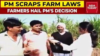 Farmers Hail PM Modi's Decision To Roll Back 3 Contentious Farm Laws