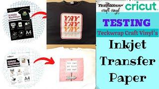 TeckWrap Fabric Transfer Sheets | Printable Iron-On | Cricut | Design Space