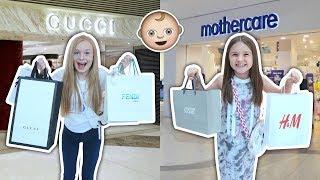 CHEAP vs EXPENSIVE DESIGNER Baby Boy Shopping Challenge | Family Fizz