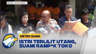 Istri Terlilit Utang, Suami R4mp0k Toko