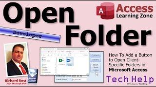 How To Add a Button to Open Client-Specific Folders in Microsoft Access