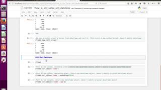 Pandas How to Sort DataFrame or Series
