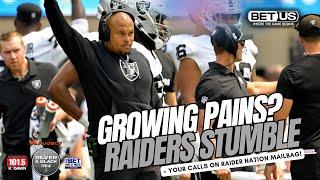 The Raiders Growing Pains Exposed!