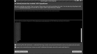 SQUAD ГАЙД ЕСЛИ КРАШИТ И ВЫЛЕТАЕТ ИГРА. Ошибка и краш Unreal Engine 4.