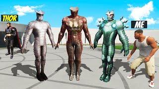 I Stole EVERY DESTROYER SUIT From THOR in GTA 5!