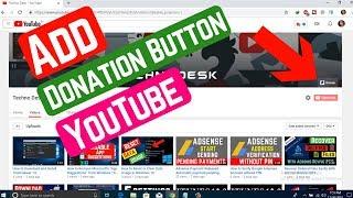 How to Add Paypal Donation Button on YouTube Channel