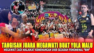 SUMPAH Ini Final Voli Paling Dramatis Emosional Sampai Megawati Buat Seisi Stadion Menangis Histeris