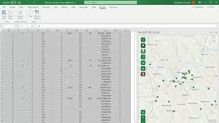 How to make a map with Excel (ArcGIS for Excel add-in)