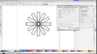 Inkscape Experiments: Spin and Clone with Create Tiled Clones Window