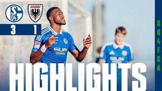 Erfolgreicher Test: S04 gewinnt verdient gegen Aarau | HIGHLIGHTS | FC Schalke 04 - FC Aarau 3:1