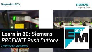 Siemens | PROFINET Push Buttons | EandM