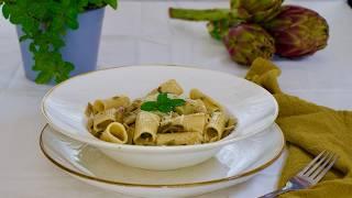 Pasta con i Carciofi alla Romana