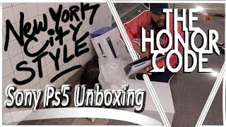 Sony Ps5 Unboxing - New York City Style [The Honor Code: Honorable Unboxing Series]