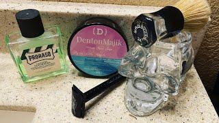 Fly on Little Angels Soap, Shave It Shadow Razor, Yaqi Boar Brush & Proraso.