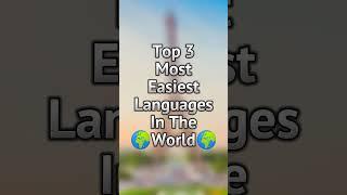 Top 3 Most Easiest Languages In The World  #shorts #2023