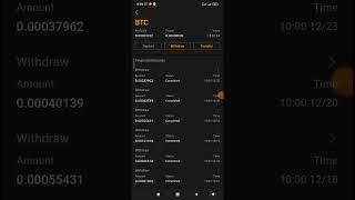 Satoshi BTCs Mining - 24th Live Withdrawal - CORE Mining