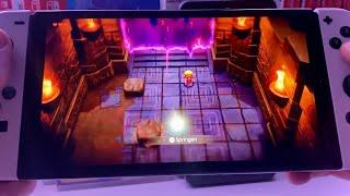 The Legend of Zelda Echoes of Wisdom Nintendo Switch OLED gameplay (handheld)