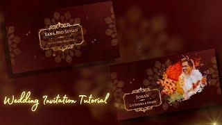 How to make Wedding Invitation Video By Mobile | Wedding Invitation Video.