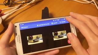 Using VR/Cardboard view on USB Camera app (version 9.2.4 and later)