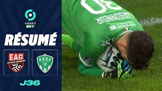 EN AVANT GUINGAMP - AS SAINT-ÉTIENNE (2 - 2) - Résumé - (EAG - ASSE) / 2023-2024