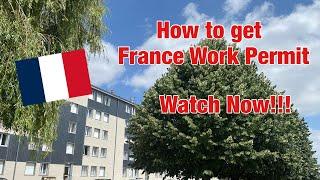 How to get France Work Permit / Being a Nigerian in France / Life in France / Byxclusive