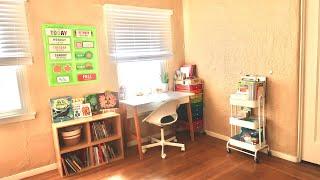 HOMESCHOOL SET UP TOUR