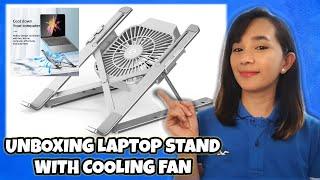 Unboxing Laptop Stand with Cooling Fan | Ideal Aileen TV