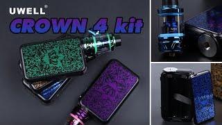 Another Version of Drag??? Uwell Crown IV/4 Kit Unboxing | Elegomall