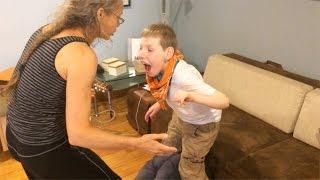 Somatic Re-Education—Boy with CP Learns How to Stand INDEPENDENTLY