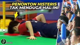 Seisi Stadion Dibuat Histeris, Tak Menyangka Hal ini Terjadi..!! Momen Langka Tak Terduga Badminton