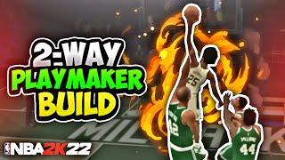 *NEW* SECRET TWO-WAY PLAYMAKER BUILD WILL TAKE OVER NBA 2K22 BUILD! BEST GUARD BUILD