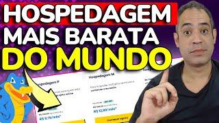 HOSPEDAGEM DE SITE MAIS BARATA DO MUNDO! POR ESSA VOCÊ NÃO ESPERAVA...