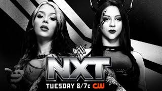 NXT || Stephanie Vaquer Vs Cora Jade ||