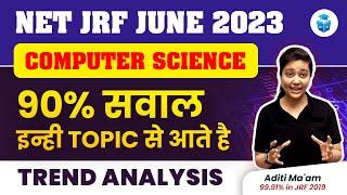 UGC NET 2023 || UGC NET Paper 2 || Computer Science Preparation | Most Imp. Topics by Aditi Mam