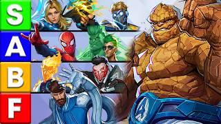 NEW BEST and WORST Heroes in Marvel Rivals | Low & High Rank Season 1.5 Tier List