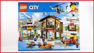 Lego City 60203 Ski Resort Speed Build