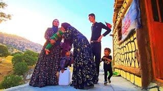 "A Day in the Life of a Nomadic Family: Maryam's Morning Routine and Departure"