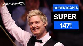 A Break To Remember!  Relive Neil Robertson's EPIC Maximum 147 Break! | Eurosport Snooker