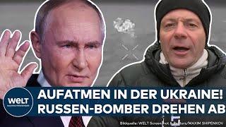 UKRAINE-KRIEG: Verwirrende Lage - Russische Langsteckenbomber steigen auf und drehen plötzlich ab