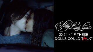 Pretty Little Liars - Caleb & Mona Kiss In Front Of Melissa - "If These Dolls Could Talk" (2x24)